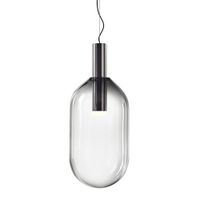 Bomma Phenomena Hanglamp - Capsule - Rook grijs - zilver