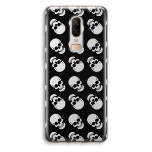 Musketon Skulls: OnePlus 6 Transparant Hoesje