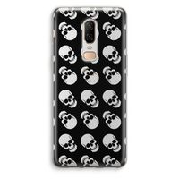 Musketon Skulls: OnePlus 6 Transparant Hoesje