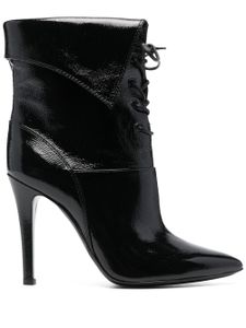 Philosophy Di Lorenzo Serafini bottines lacées à bout pointu 110 mm - Noir