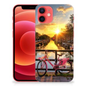 iPhone 12 Mini Siliconen Back Cover Amsterdamse Grachten