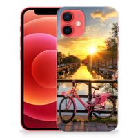 iPhone 12 Mini Siliconen Back Cover Amsterdamse Grachten