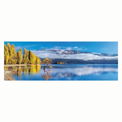 Clementoni panoramapuzzel wanaka&apos;s gouden weerspiegelingen, 1000st.