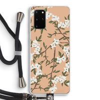 Blossoming spring: Samsung Galaxy S20 Plus Transparant Hoesje met koord
