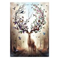 Ravensburger Legpuzzel magisch hert, 1000st.