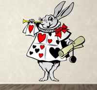 Sticker Konijn Alice in wonderland Sticker Konijn Alice in wonderland