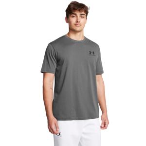 Under Armour Sportstyle Left Chest Logo T-Shirt Grijs
