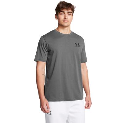 Under Armour Sportstyle Left Chest Logo T-Shirt Grijs