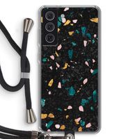 Terrazzo N°10: Samsung Galaxy S21 FE Transparant Hoesje met koord