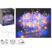 Zilverdraad - cluster - 720LED - multicolor - thumbnail