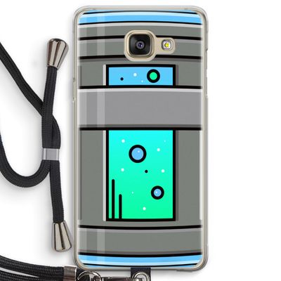 Chug Bottle: Samsung Galaxy A5 (2016) Transparant Hoesje met koord