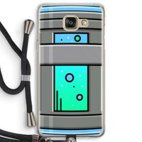 Chug Bottle: Samsung Galaxy A5 (2016) Transparant Hoesje met koord