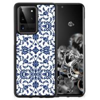 Samsung Galaxy S20 Ultra Skin Case Flower Blue