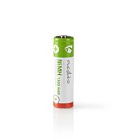 Nedis BANM13HR64B Oplaadbare Nimh Batterij Aa 1,2 V 1300 Mah 4 Stuks Blister - thumbnail