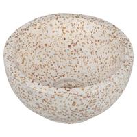 Differnz Boomer Waskom - 21x12cm - rond - Terazzo - Beige 36.102.31