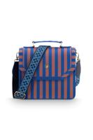 Pip Studio Frances Schoudertas Medium Streep Blauw