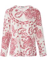 Pyjamashirt 100% katoen Van PETER HAHN PURE EDITION rood - thumbnail