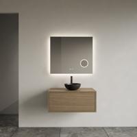 Onderkast Gliss Design Joa Ash Grey 60 CM Incl. Topplaat