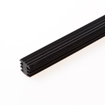 Inleg trapstrip pvc tsw 11 zwart
