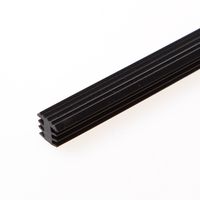 Inleg trapstrip pvc tsw 11 zwart