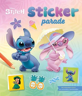 Disney Stitch Sticker Parade (Paperback)