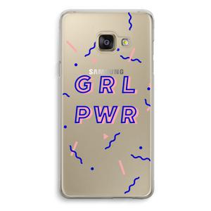 GRL PWR: Samsung Galaxy A3 (2016) Transparant Hoesje