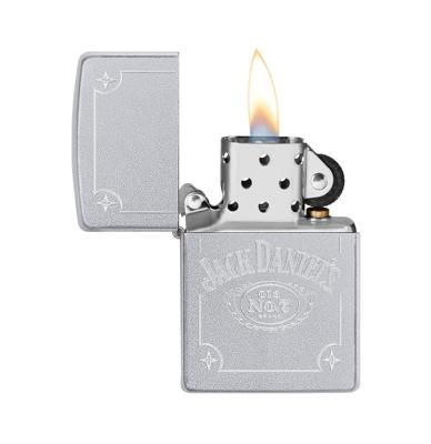 Zippo Jack Daniel&apos;s Zilver Logo