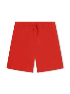 Kenzo Kids short à logo brodé - Rouge