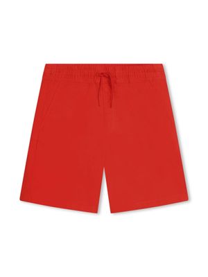 Kenzo Kids short à logo brodé - Rouge