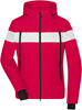 James & Nicholson JN1173 Ladies´ Wintersport Jacket - /Light-Red/White/Black - M