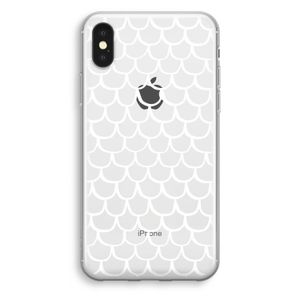 Dakpannetjes: iPhone X Transparant Hoesje