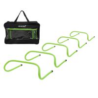 Set van 5 lopende horden 46x30x16 cm Groen PVC - thumbnail