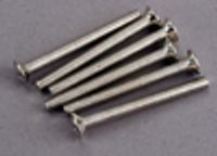 Screws, 3x30mm countersunk machine (6)