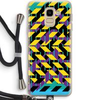 Skew Bee 3: Samsung Galaxy J6 (2018) Transparant Hoesje met koord