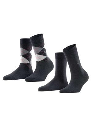 Burlington - 2p Socks - Everyday Mix - 3081, Maat:36-41