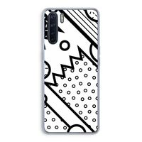 Pop Art #4: Oppo A91 Transparant Hoesje
