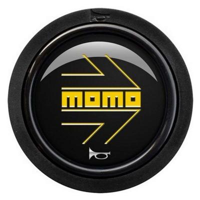 Knop MOMO SPHOARWBLKYER Geel