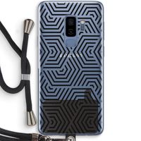 Magic pattern: Samsung Galaxy S9 Plus Transparant Hoesje met koord