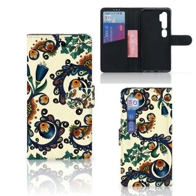 Wallet Case Xiaomi Mi Note 10 Pro Barok Flower