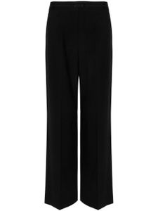 MSGM pantalon droit à taille haute - Noir