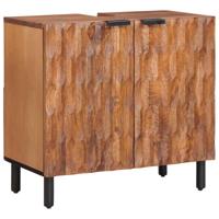 Badkamer wastafelkast Bruin 62 x 33 x 58 cm Massief Mango Hout