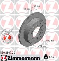 Remschijf Coat Z 590280720