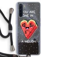 One In A Melon: Oppo A91 Transparant Hoesje met koord