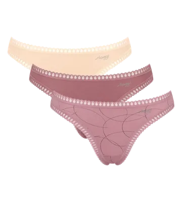 Sloggi 3-pack Go Crush string dames