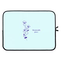 Bloom with grace: Laptop sleeve 15 inch Bloom with grace: Laptop sleeve 15 inch