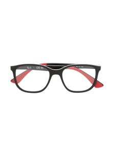 RAY-BAN JUNIOR lunettes de vue bicolores à monture carrée - Noir