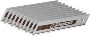10 Stanley Carbide reserve afbreekmessen 18 mm