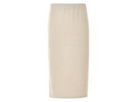esmara Gebreide dames rok (Beige, L (44/46))