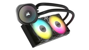 Corsair NAUTILUS 240 RS ARGB Liquid Processor Luchtkoeler Zwart 1 stuk(s)