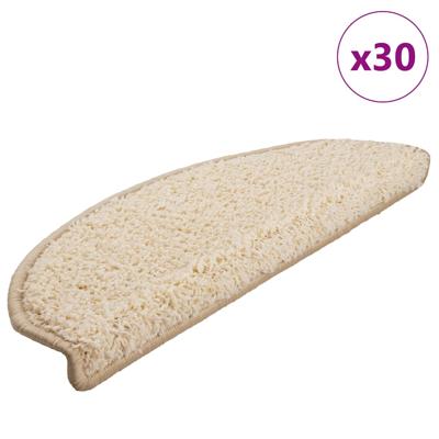 Trapmatten 30 st 65x21x4 cm crèmekleurig